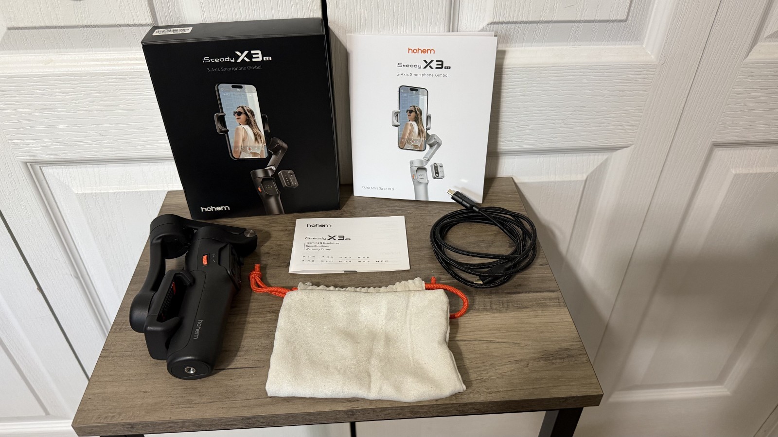 Hohem iSteady X3 SE Gimbal Stabilizer w/ Detachable Remote Control