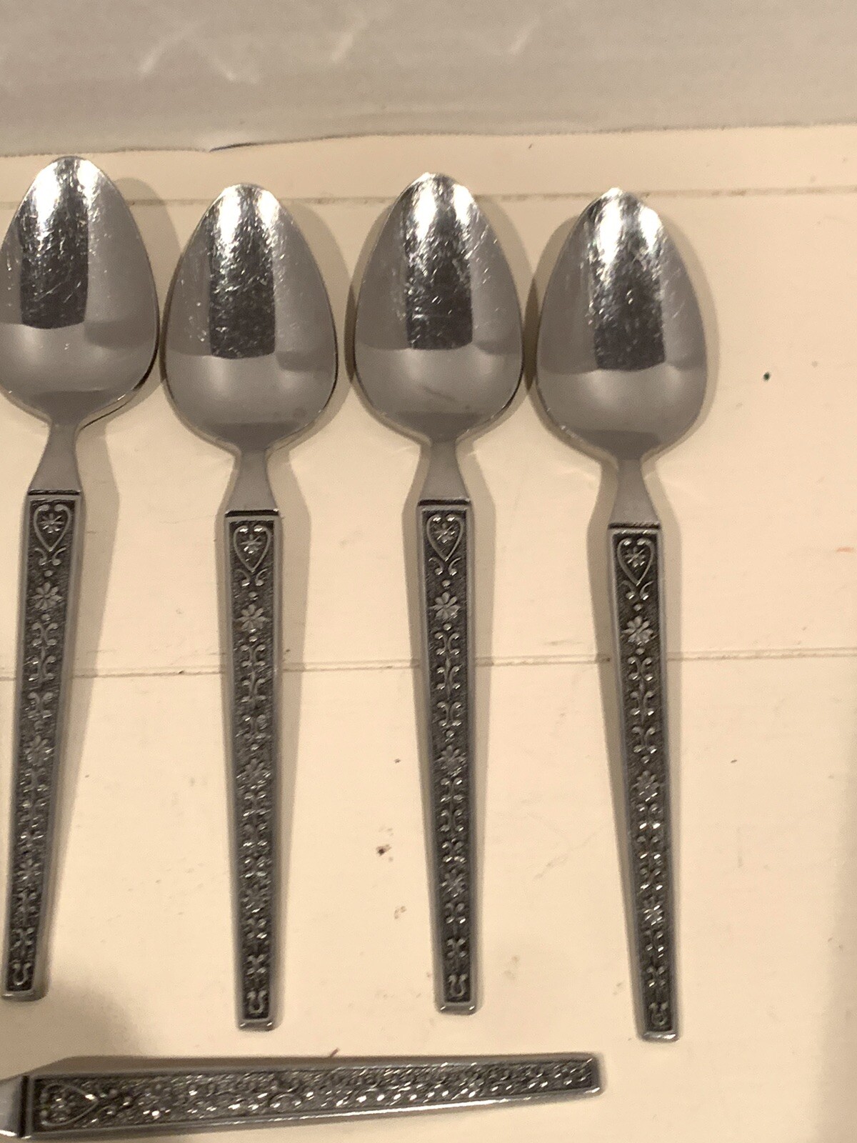 Riviera Flatware Cordova Teaspoons 10 Piece Stainless Steel Japan United Silver