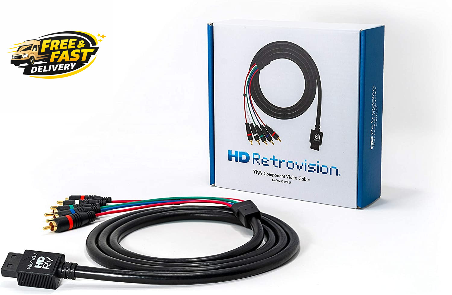 Premium Ypbpr Component Video Cable for Wii/Wii U