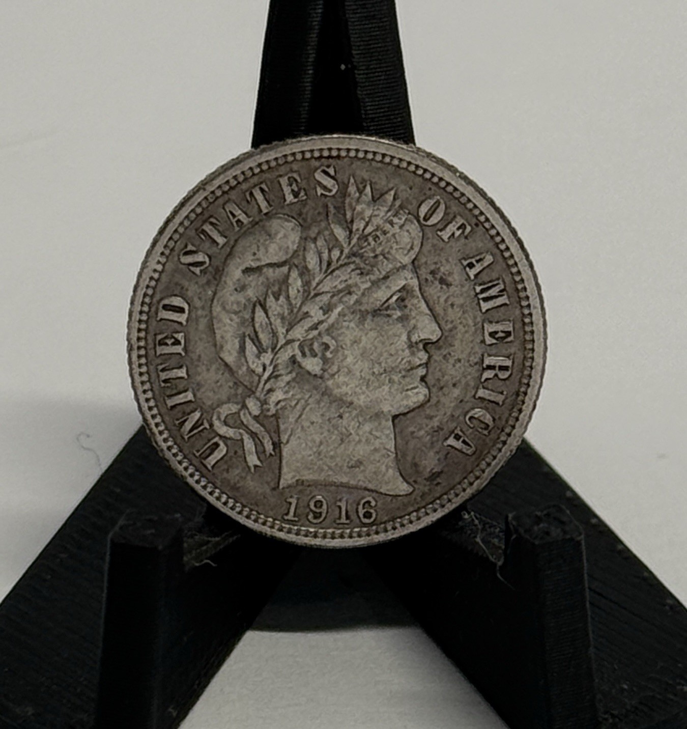 1916 10c Barber Dime