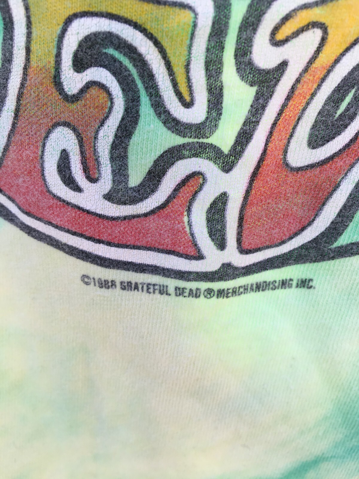 1988 Vintage Grateful Dead t Shirt size L 42-44