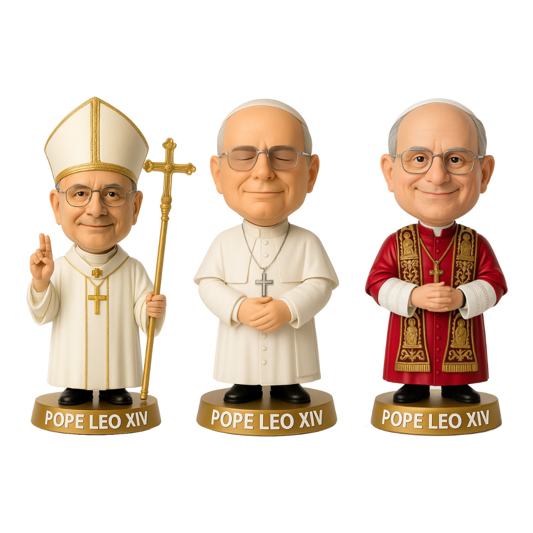 Pope Leo XIV Bobbleheads