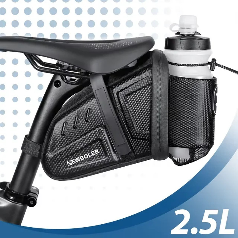 NEW Waterproof Bicycle Saddle Bag MTB Road Bike Saddlebags Bicycle Water Bottle