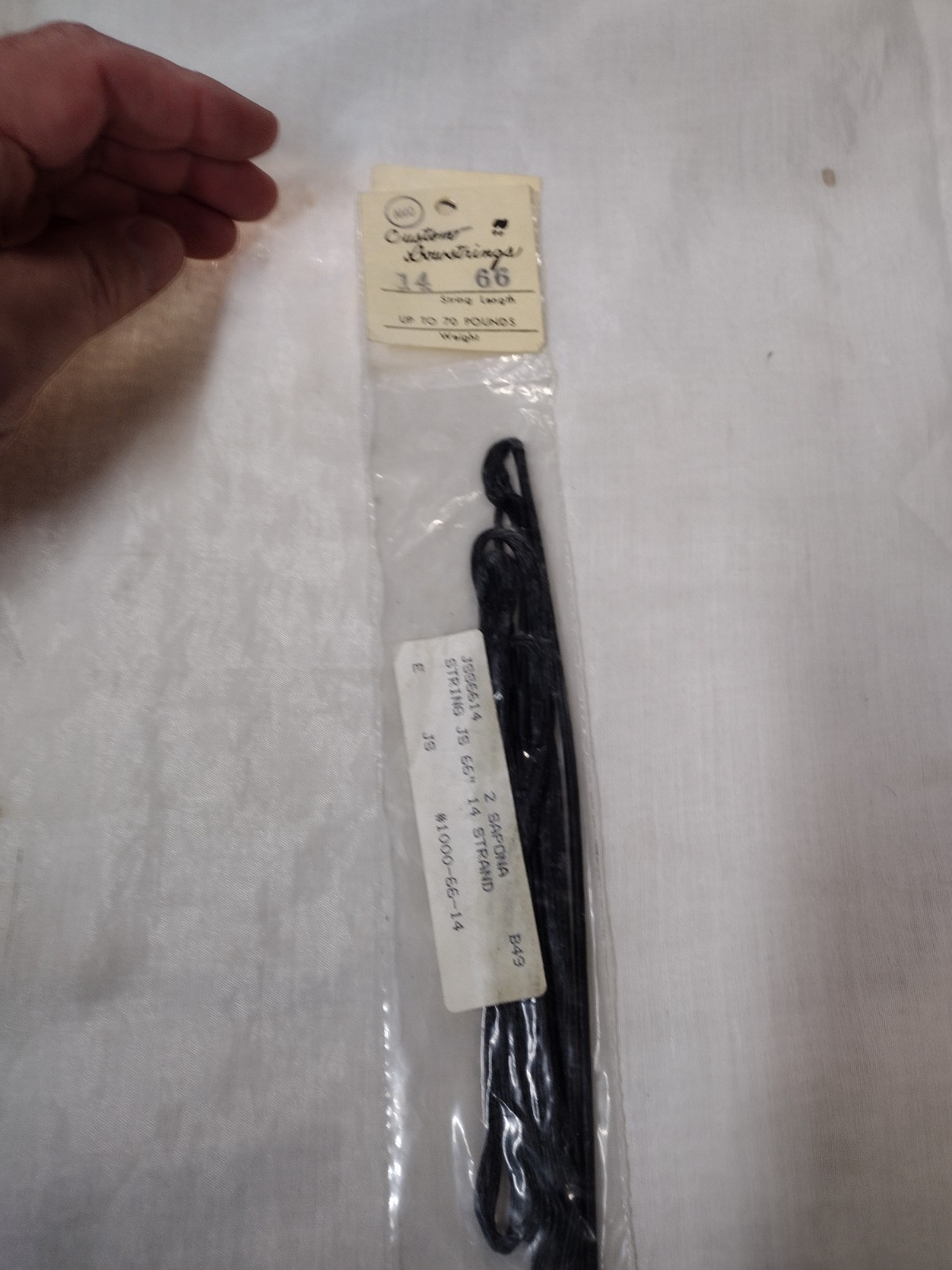 66 inch AMO 14 strand recurve bow string (NEW) J&J STRINGS
