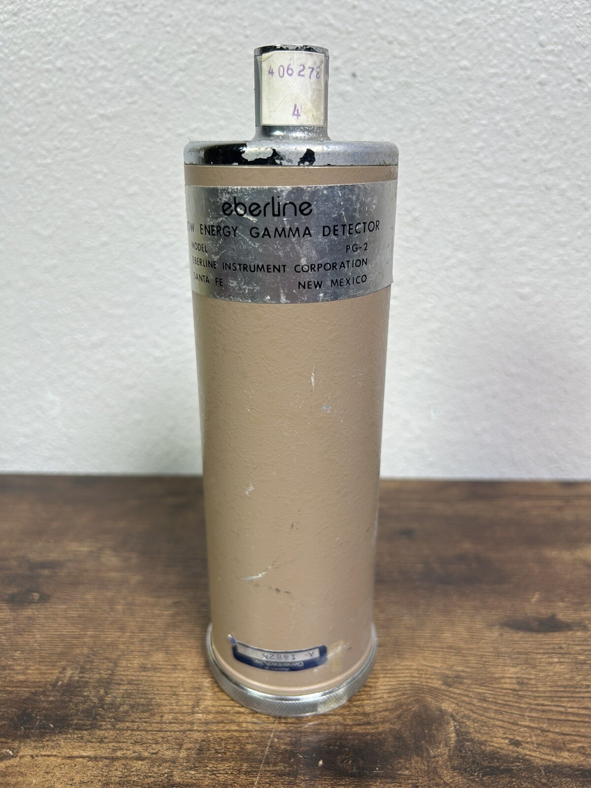 Eberline PG2 Scintillation Detector  Low Energy Gamma Radiation Probe UNTESTED