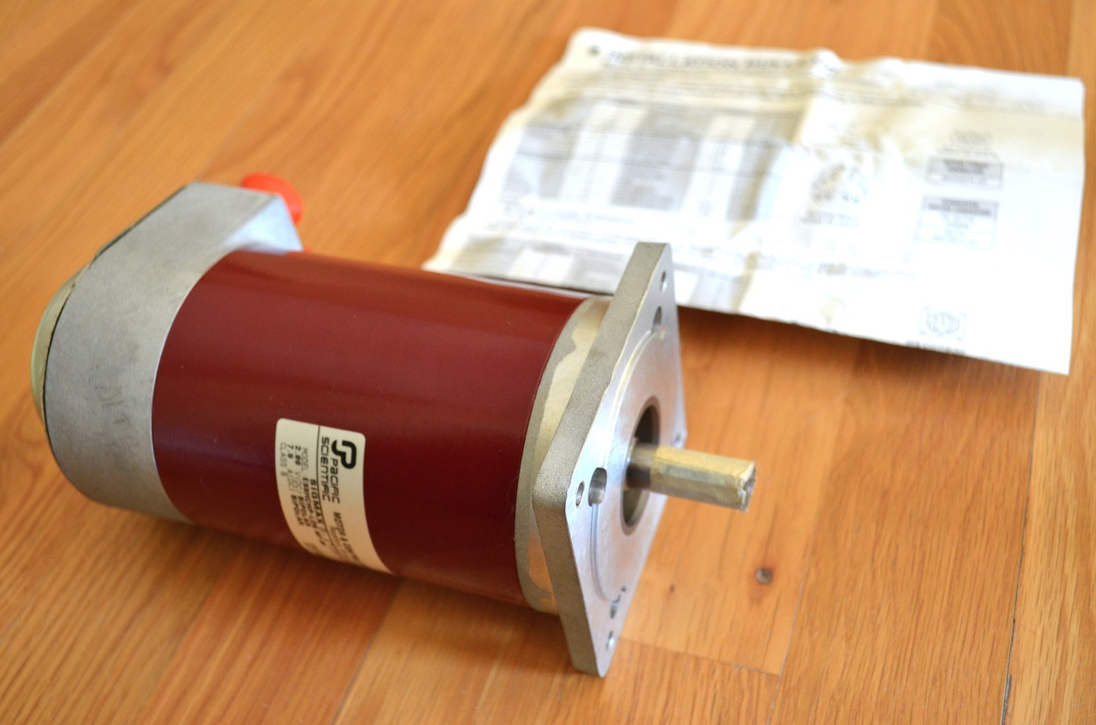 NEW Pac-Sci E33HCHP Sigmax Nema34 Stepper Stepping Motor 995oz-in w/ BEI Encoder