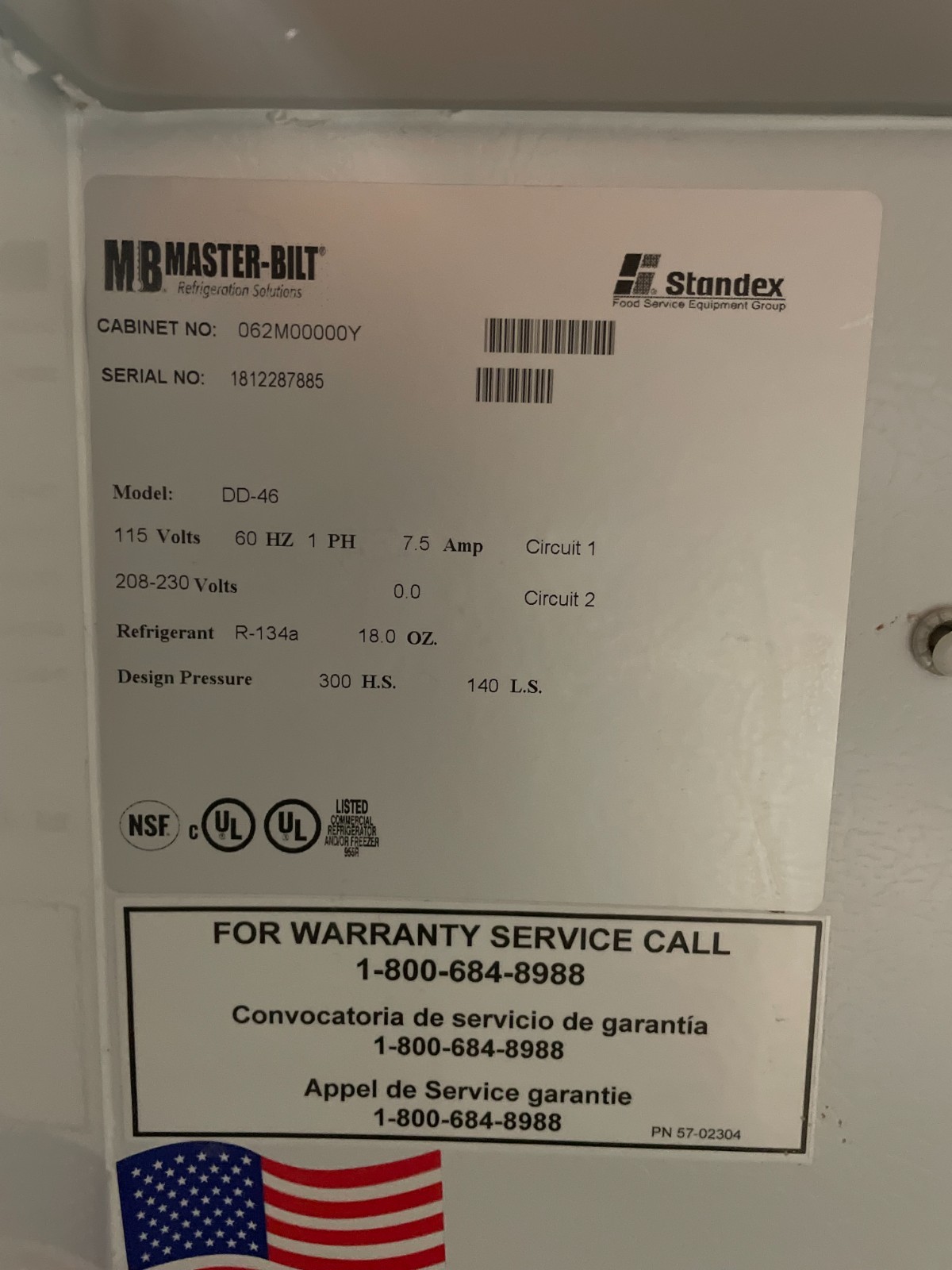 Stoelting VB50 batch freezer and (2) Master Bilt freezers PACKAGE