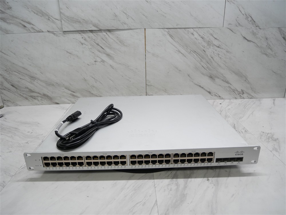 Cisco Meraki MS220-48FP Cloud-Managed 48-Port PoE Gigabit Switch UNCLAIMED