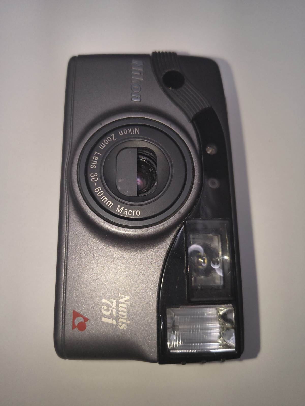 Nikon Nuvis 75i 30-60mm Macro Point & Shoot APS Film Camera — [TESTED WORKING] ✅