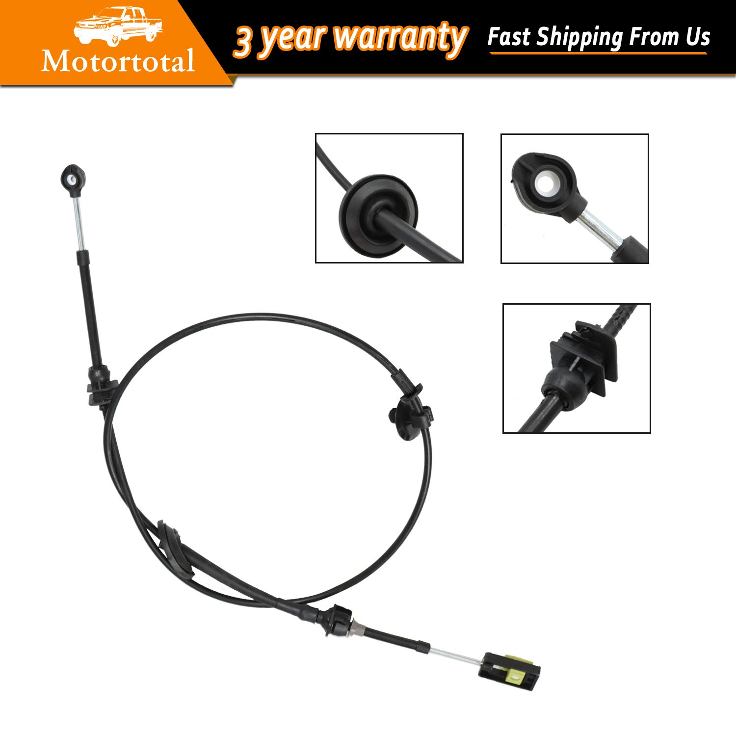 Auto Transmission Shift Cable For 1999-03 2004 Ford F-250 F-350 Super Duty 7.3L