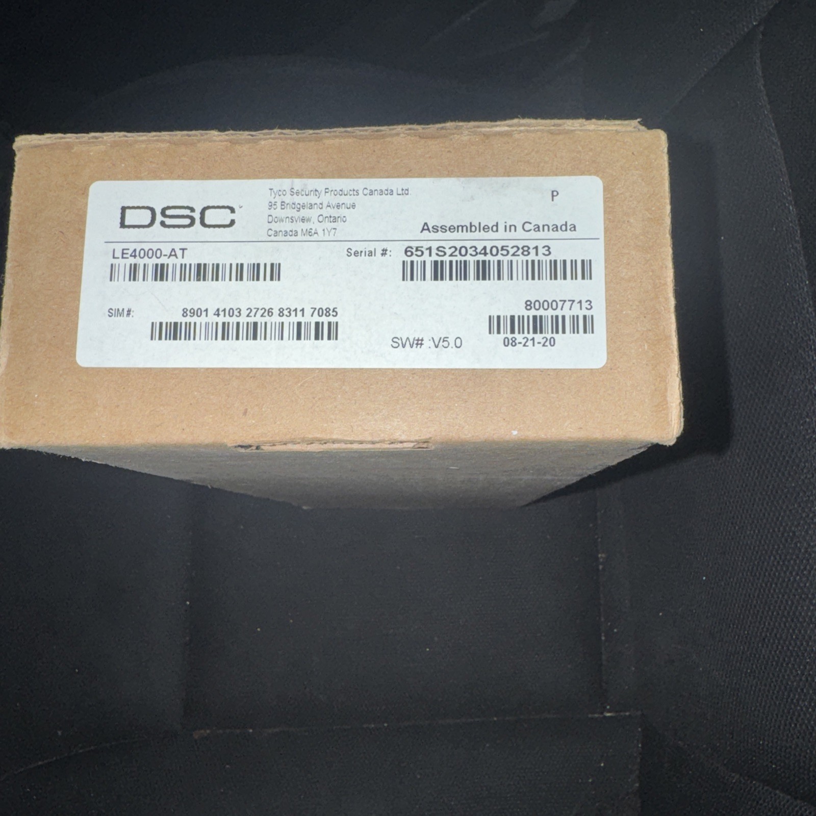 New DSC Universal Wireless Alarm Communicator AT&T LE4000-AT