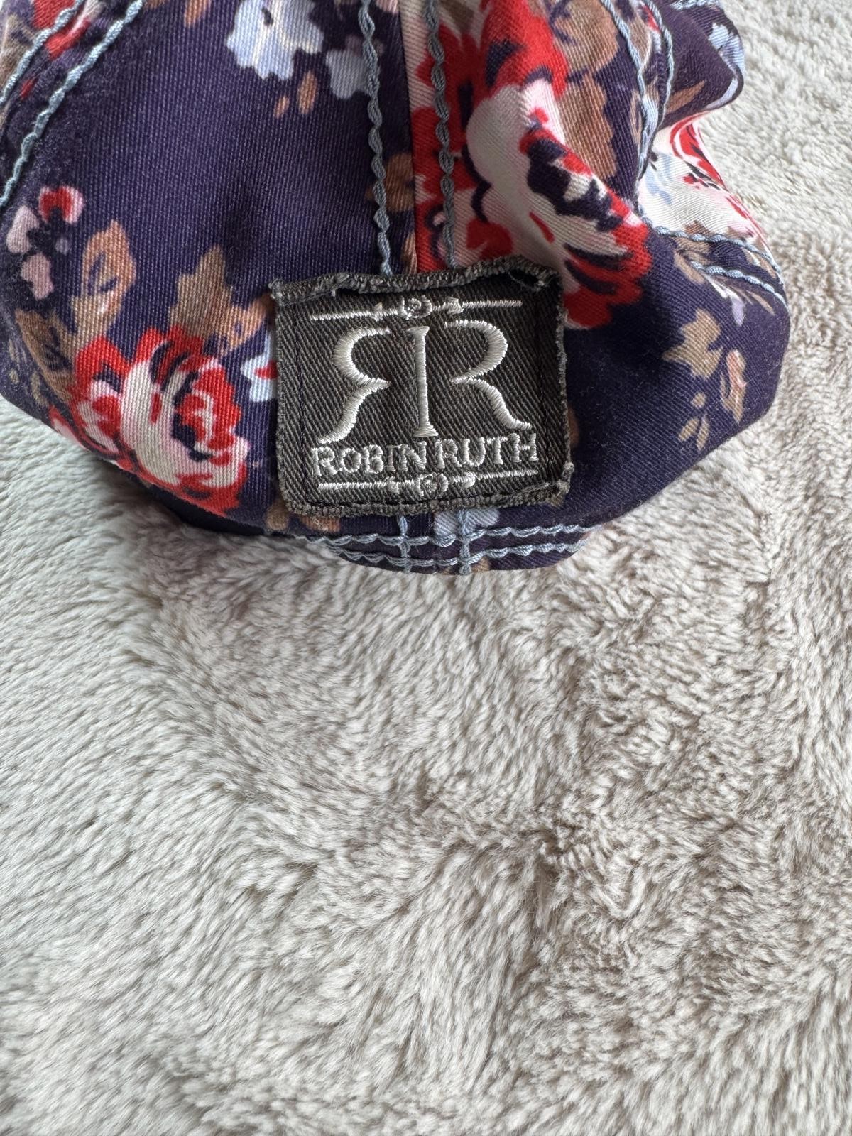 Robin Ruth Floral Paris Baseball Cap