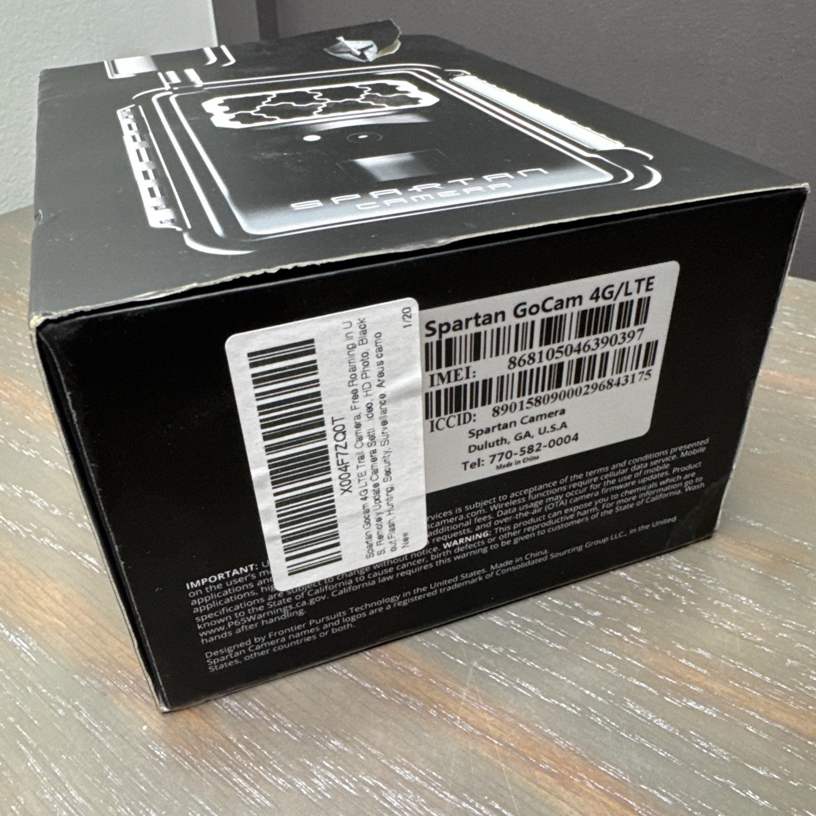 Spartan Gocam 4G LTE Trail Camera, Remotely Update.