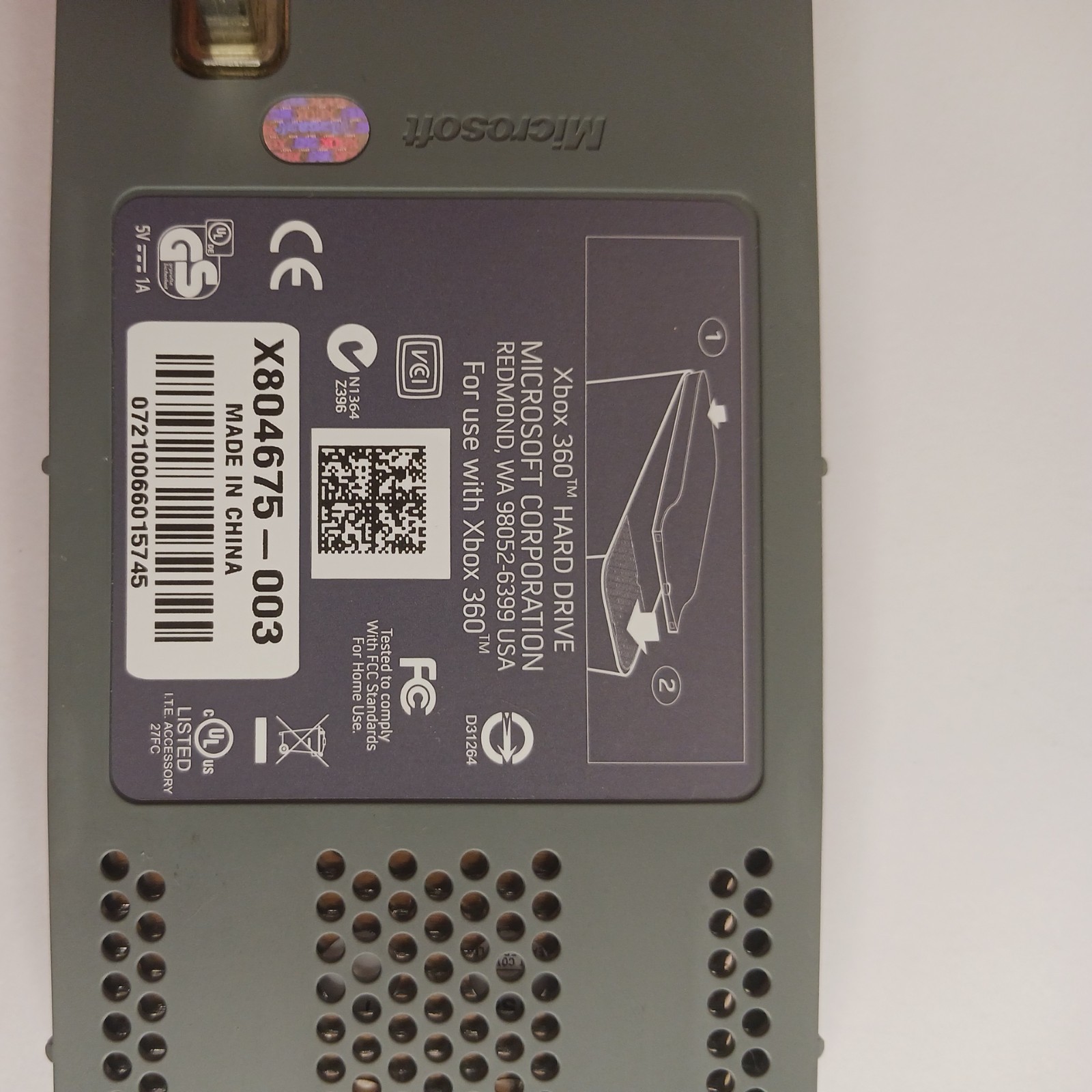 Xbox360 external HDD 14 GB