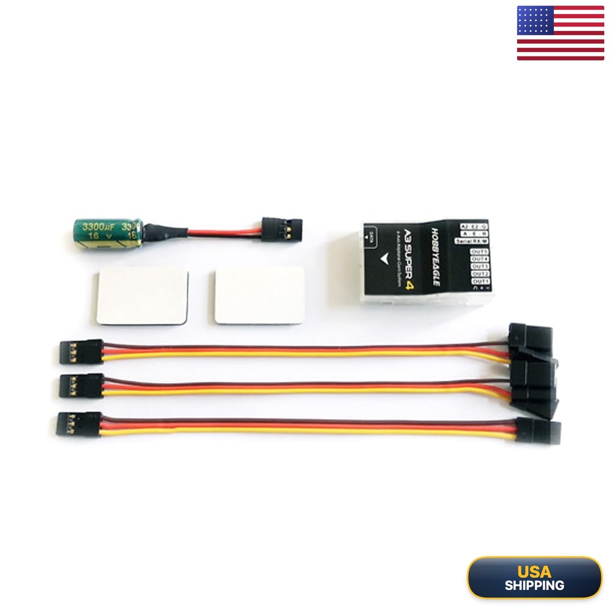 SoloGood HOBBYEAGLE A3 Super4 Flight Controller Gyro Stabilizer Remote Control