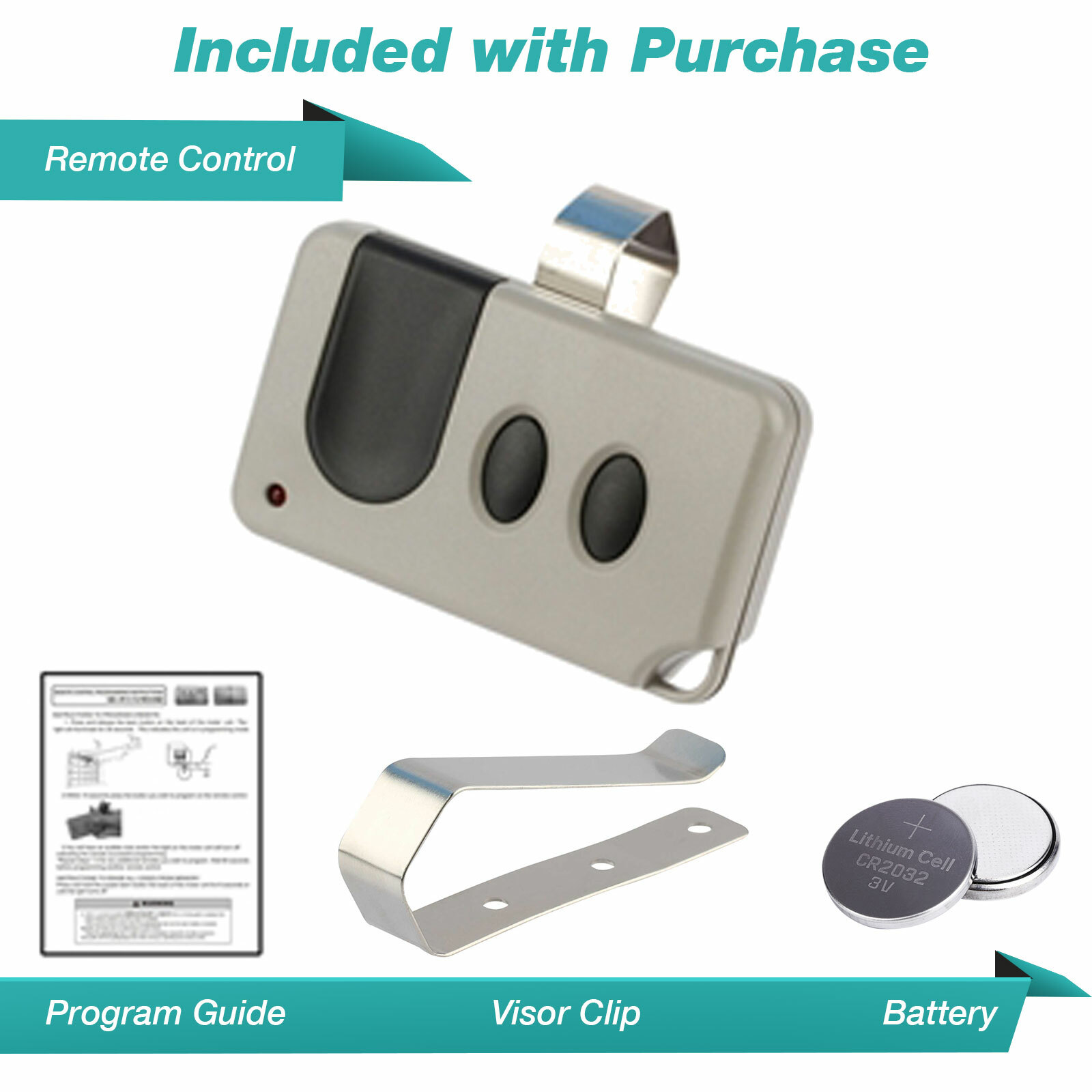 For Sears Craftsman 139.53753 Garage Door Opener Remote 315mhz 139.53985D Purple