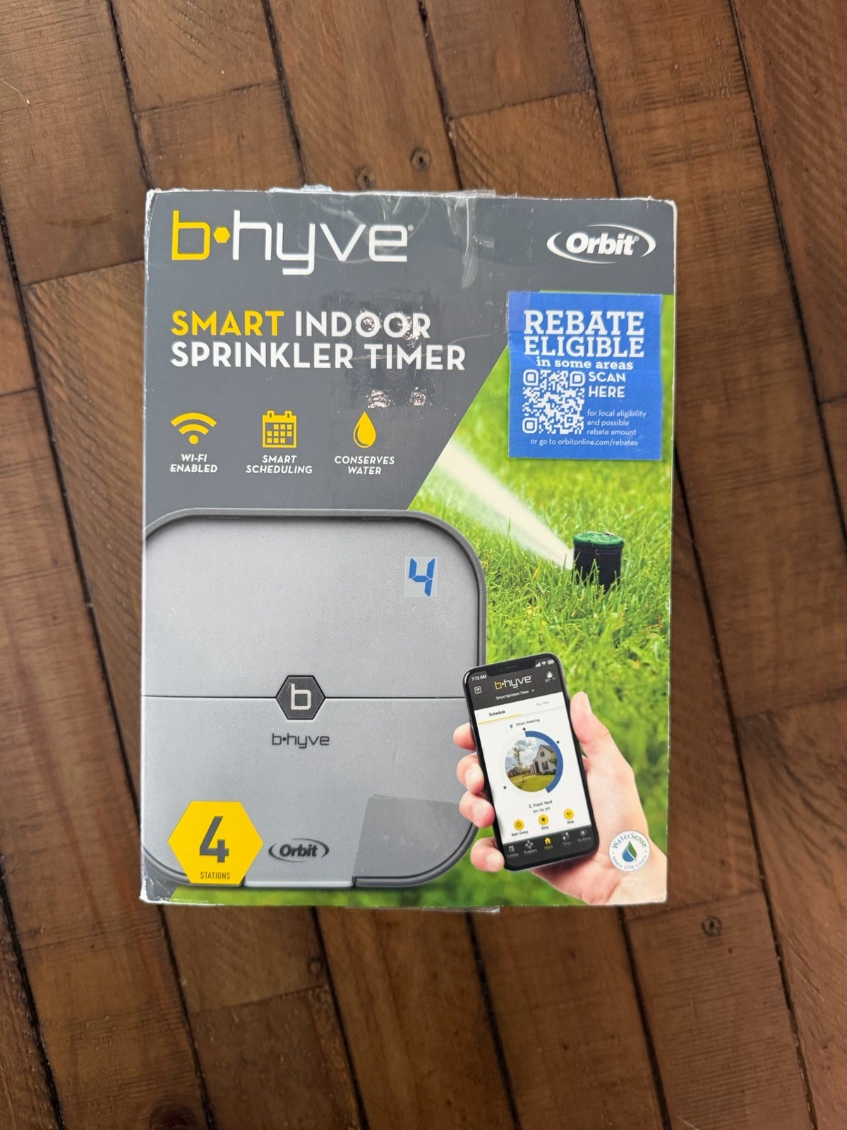 Orbit B-hyve 4-Zone Smart Indoor Sprinkler Controller - 57915