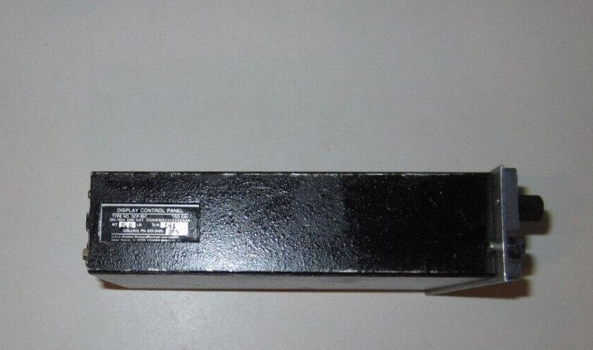 COLLINS AVIONICS DISPLAY CONTROL PANEL DCP-85C P/N 622-6405-004 (AR)