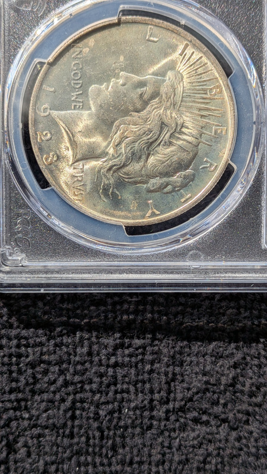 1923 PCGS MS64+ Peace Silver Dollar