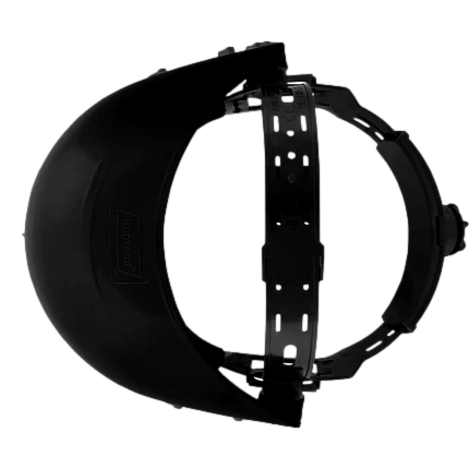 Ironwear 3942 Ratchet Headgear Black Adjustable Face Shield Support for Safety
