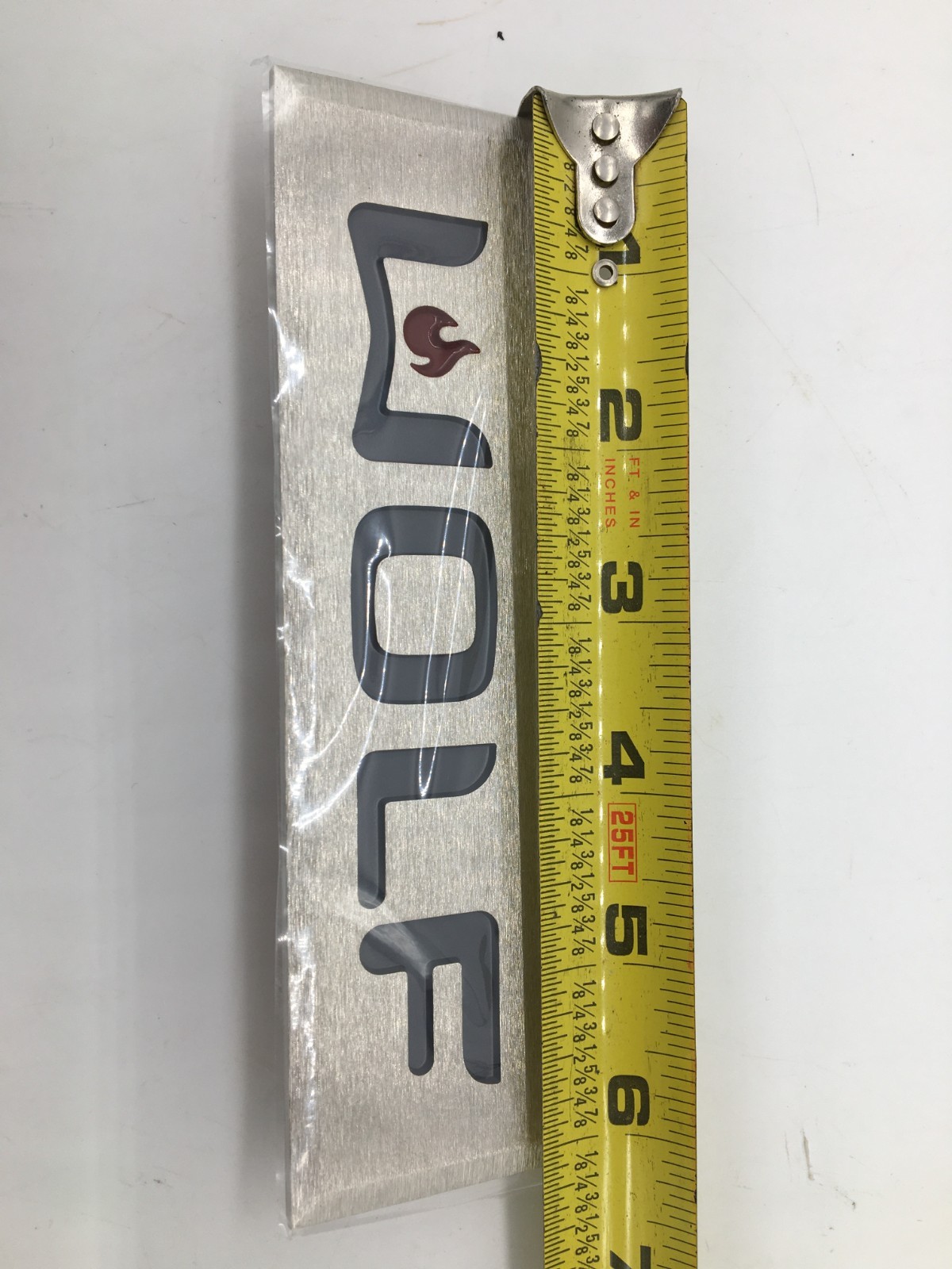 OEM Wolf Range Stove Oven Name Plate 815575