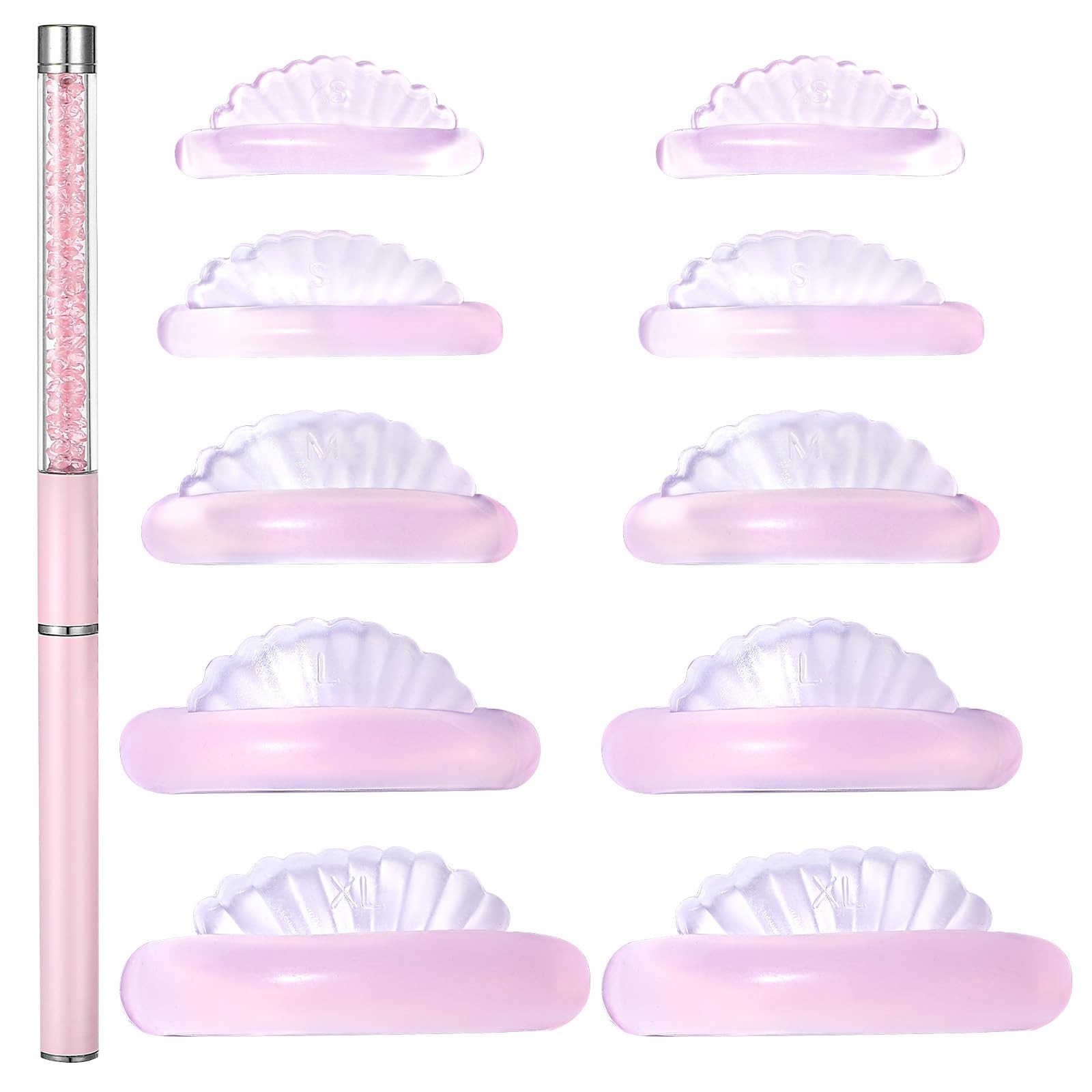 Lash Lift Pads Self-Adhesive Soft Perming Curler Shield Reusable Silicone Eye...