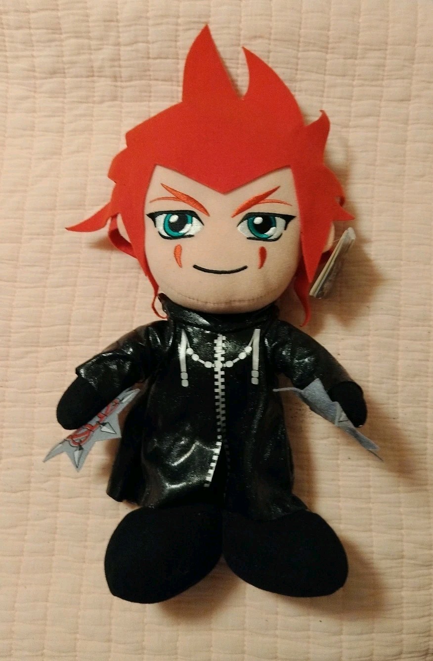 Disney Kingdom Hearts II Axel Plush 2006