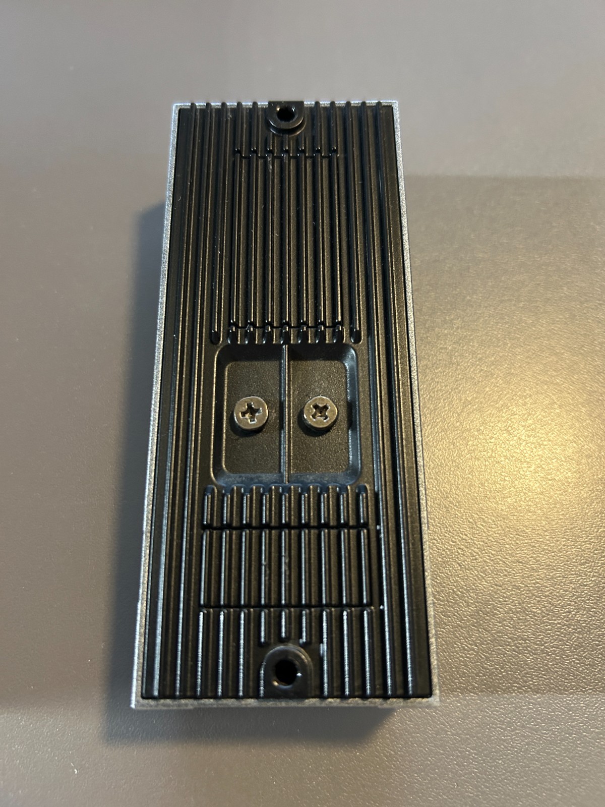 Ring video doorbell pro hardwired with a crack in button and functions as normal