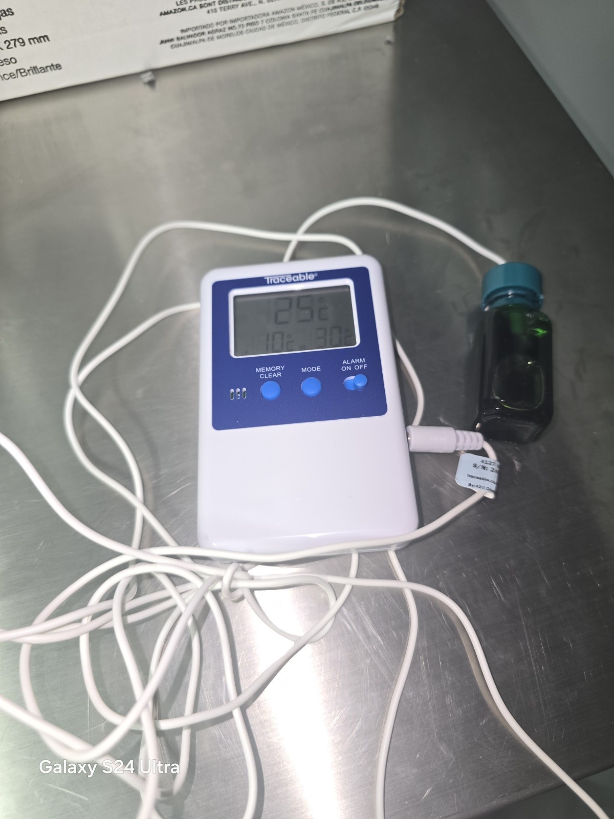 (10) Traceable 4730 Refrigerator/Freezer Thermometer w/ Probe *Read Description*