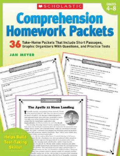 Comprehension Homework Packets: 36 Take-Home Packets That Include Short P - GOOD