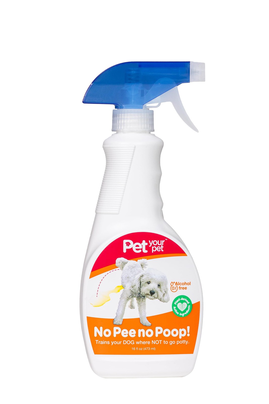 No Pee No Poop Dog Potty Training Spray, 16 Fl Oz – Non-Toxic Dog Spray to Pr...