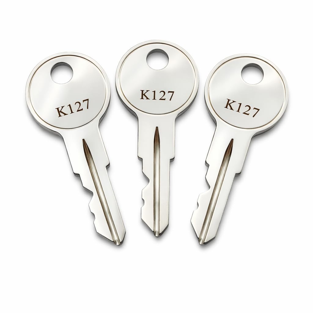 Rolvyns K127 Key Cut to Code K121-K173 3 Pack