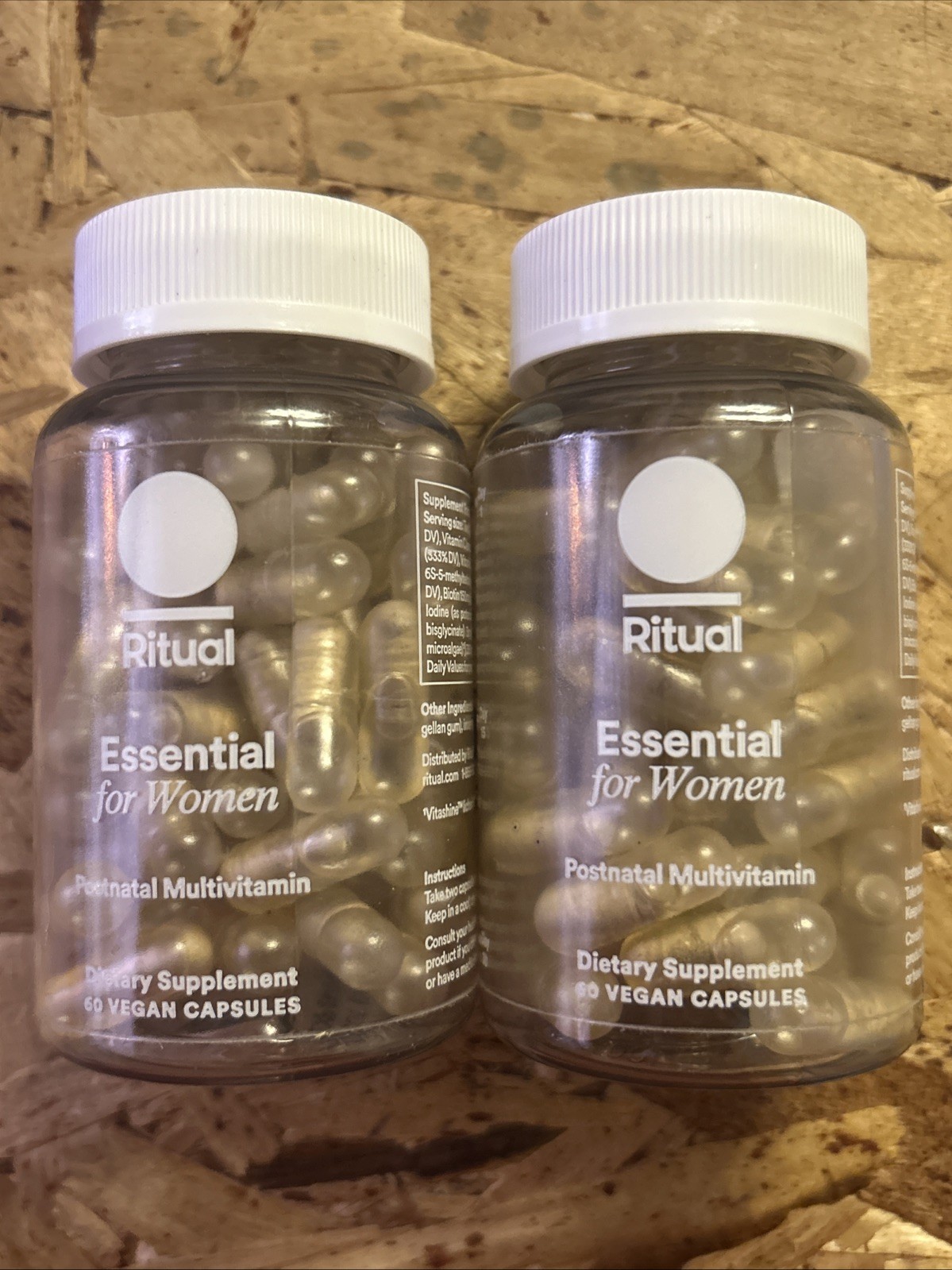 2-Pack, Essential for Women Postnatal Multivitamin Omega-3 - 60 Caps - 04/04/26
