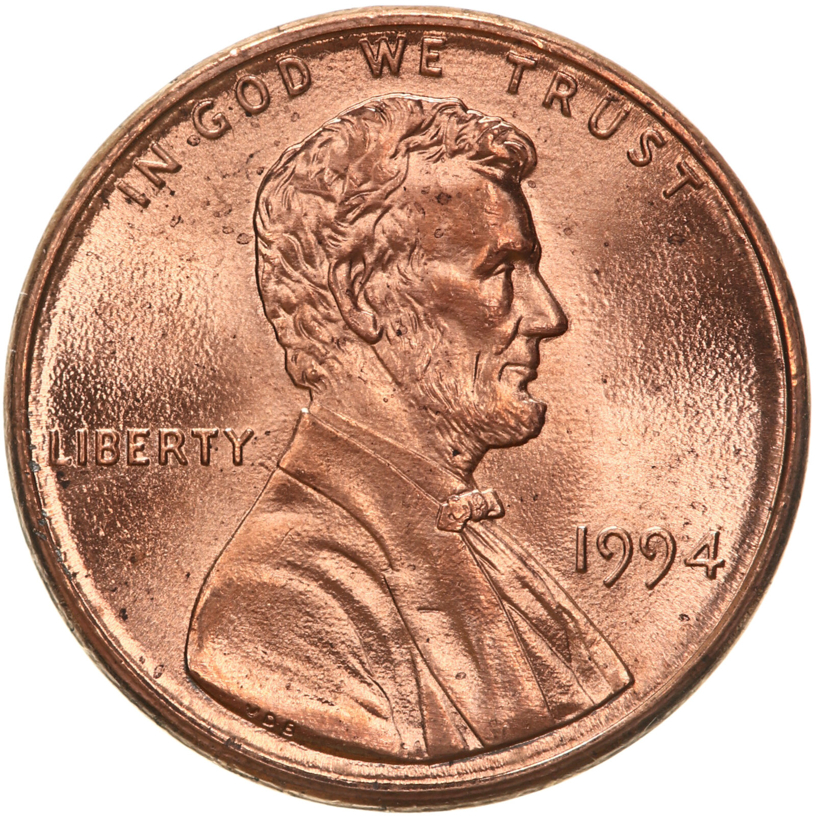 1994 (P) Lincoln Memorial Cent BU Penny US Coin