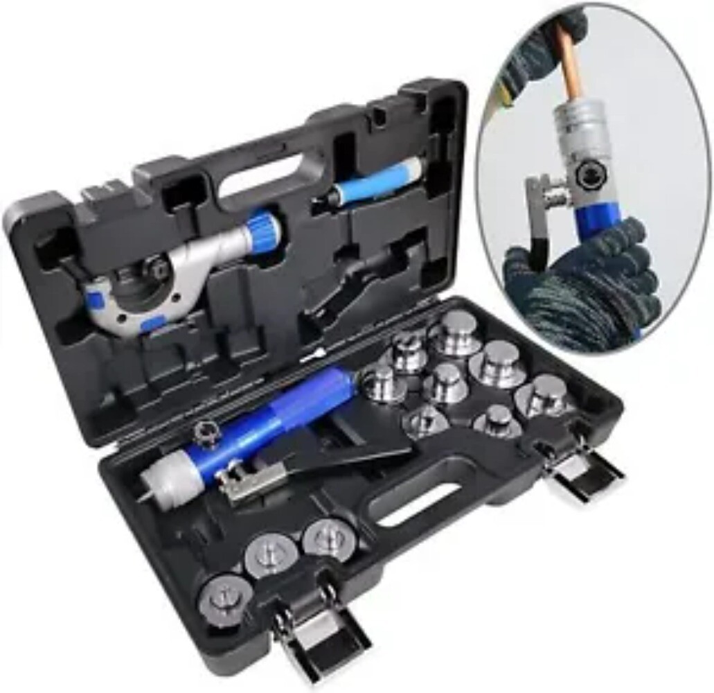10-42mm Tubing Expanding Tube Expander Tool Hydraulic Swaging Tool Kit Copper