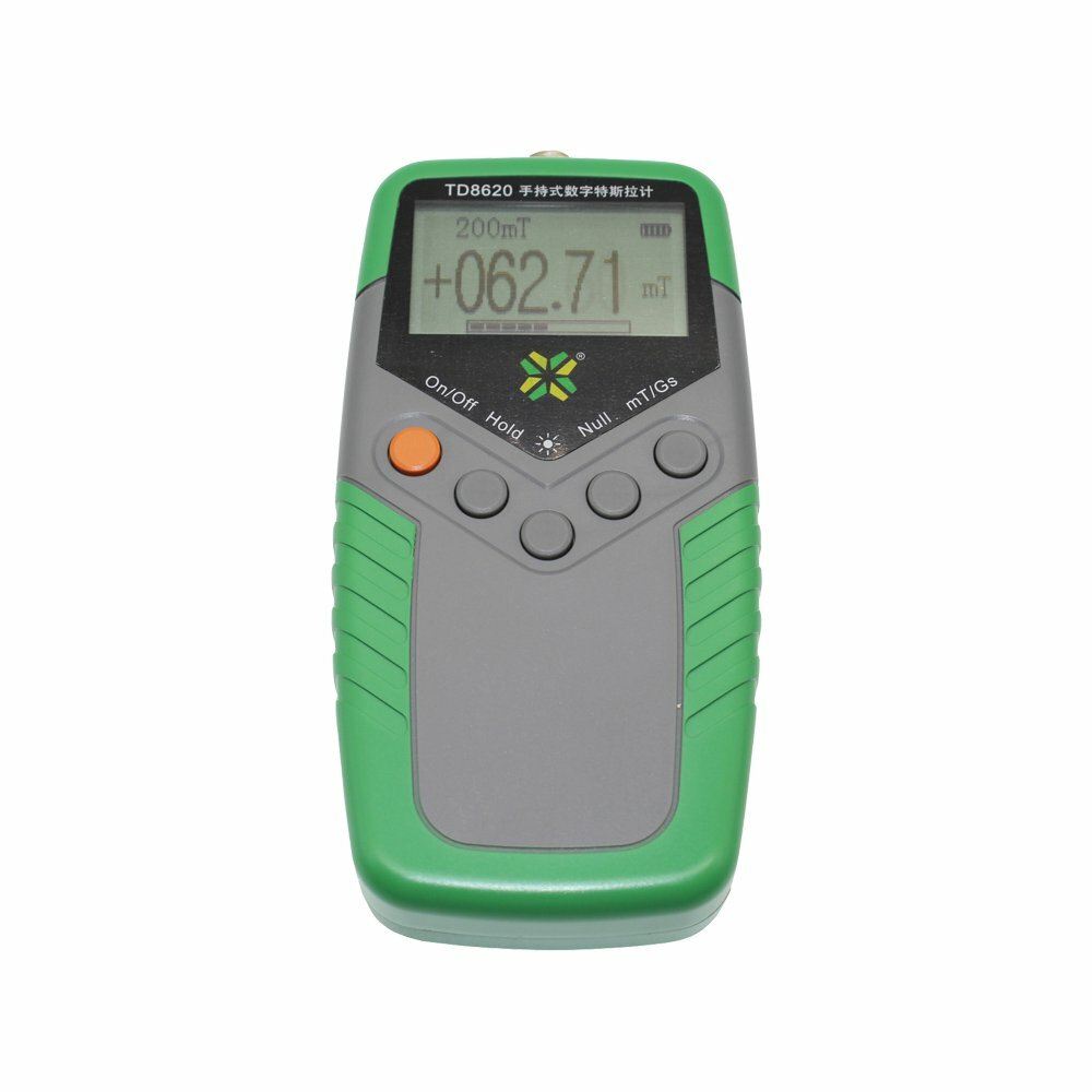 Gauss Meter Teslameter Permanent Magnet Surface Magnetic Field Tester 2% Class