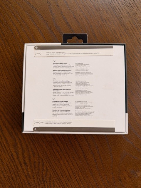 Ledger STAX "The most secure crypto wallet" with Magnet Shell Protection