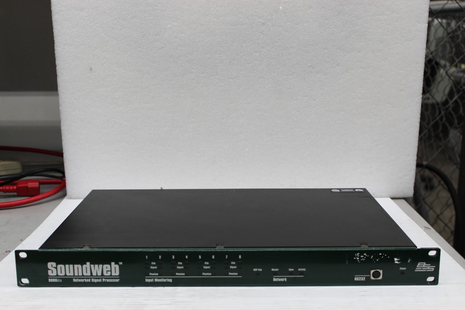 BSS Soundweb 9088iis Networked Signal Processor 8x8 DSP Audio Matrix Rackmount
