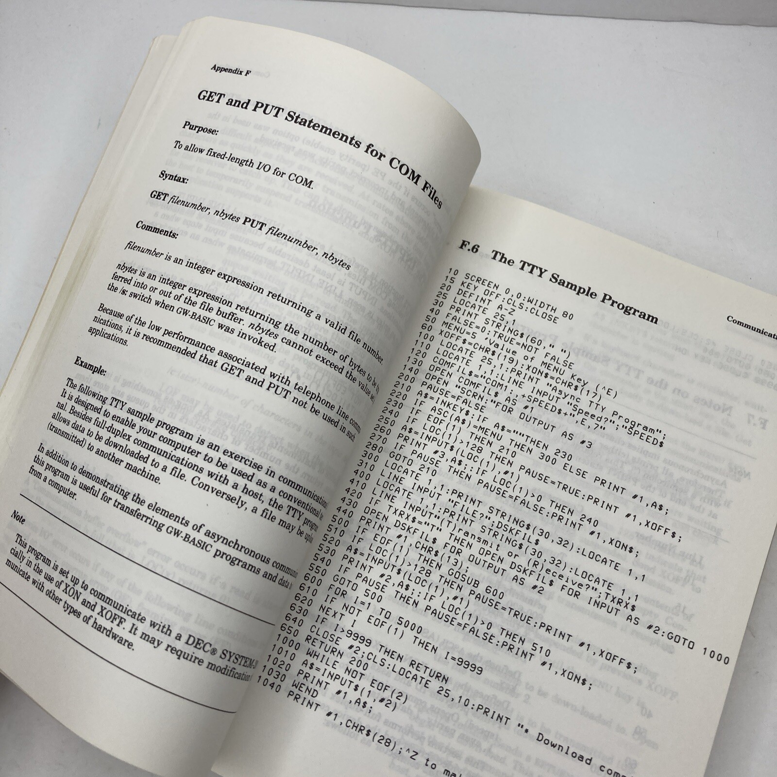 Microsoft GW-Basic User's Guide *PLUS* Using MS-DOS (Rev 3)