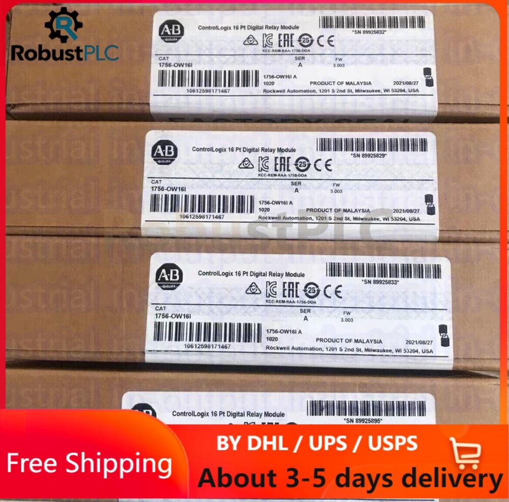New Factory Allen-Bradley 1756-OW16I ser A ControlLogix Digital Relay Module