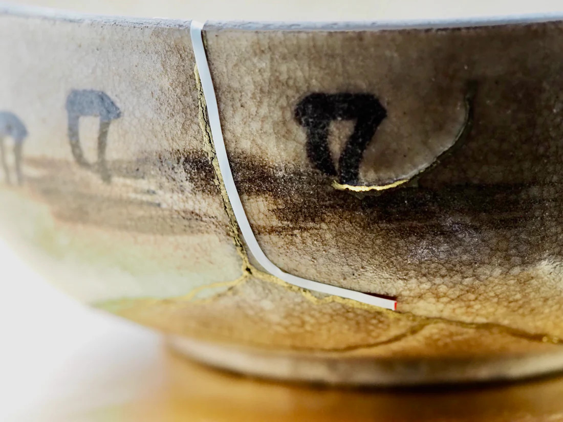 Japanese Curved Masking Tape (5mm) For Traditional Japanese Kintsugi