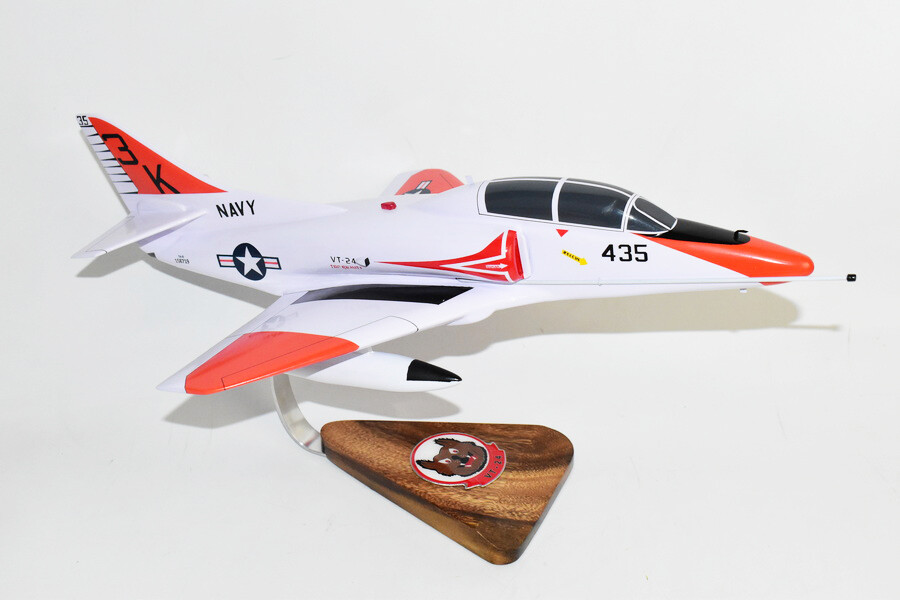 VT-24 Bobcats TA-4J, 18" Mahogany Model