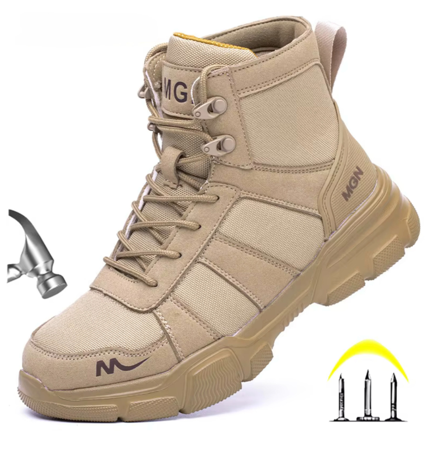 Zapatos Calzado Con Punta de Acero de Seguridad Para Hombre Mujer Botas Invierno