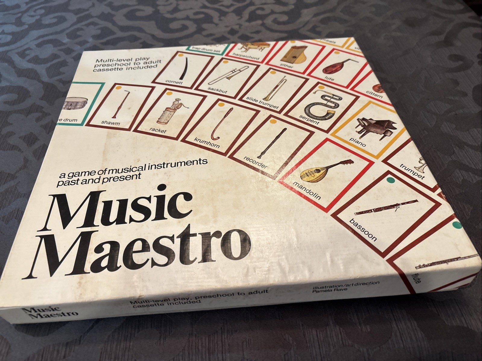 Vintage 1982 Music Maestro Game Aristoplay Educational Home School 100% COMPLETE