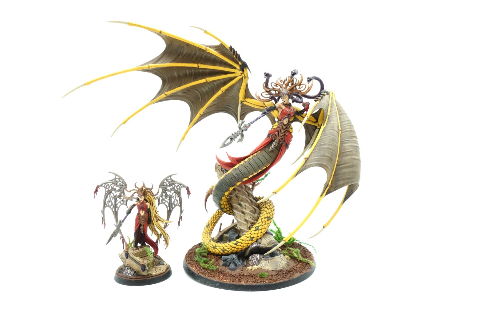 Morathi-Khaine and The Shadow Queen [x2] Daughters of Khaine [Age of Sigmar]