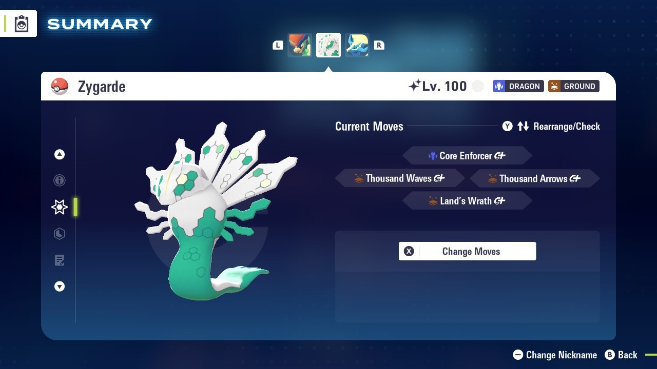 Pokemon Legends ZA ✨ 6IV Shiny Legendary Zygarde ✨Fast 🚀Masterball Held