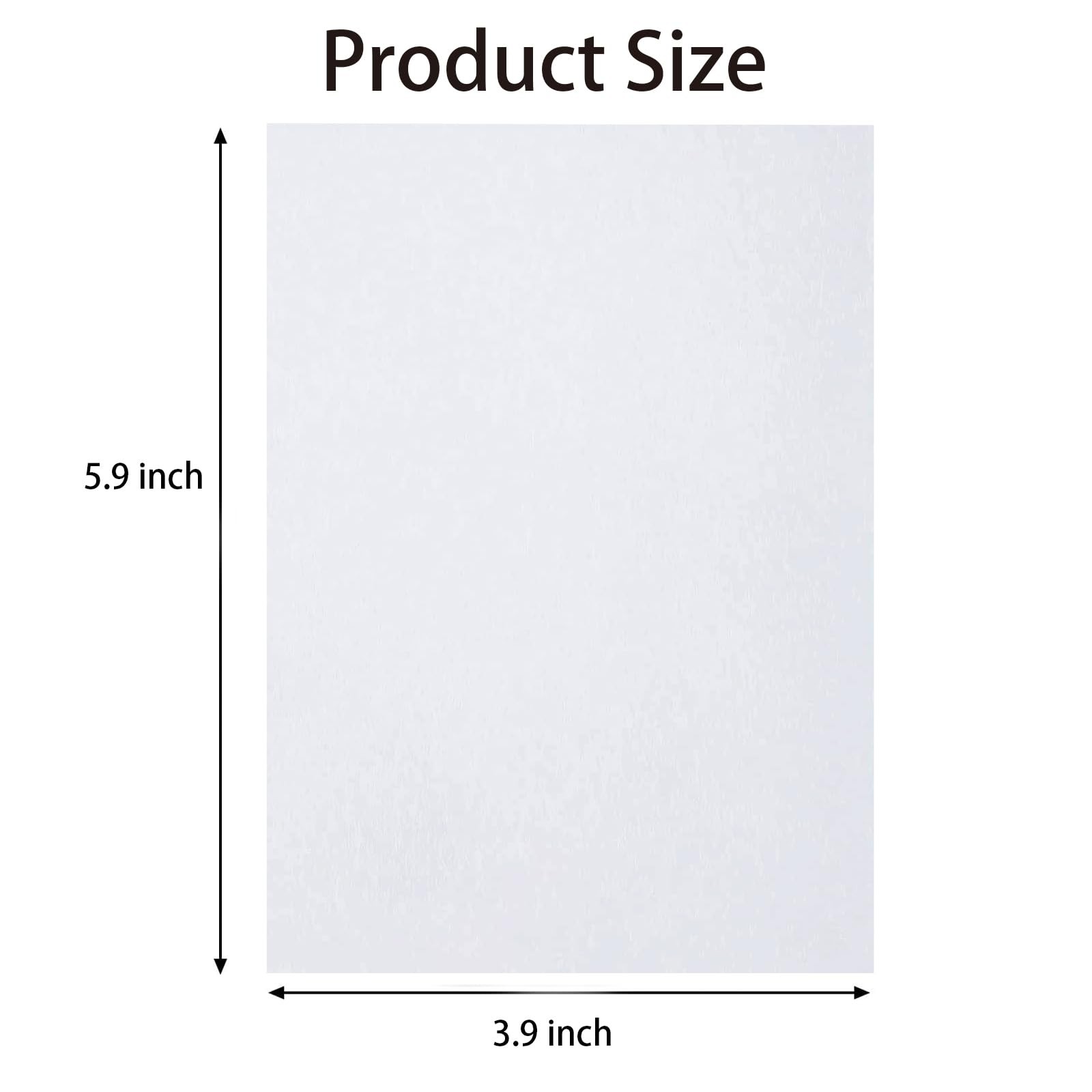 100 Pieces Diamond and Painting Release Paper, 15 X 10 CM White