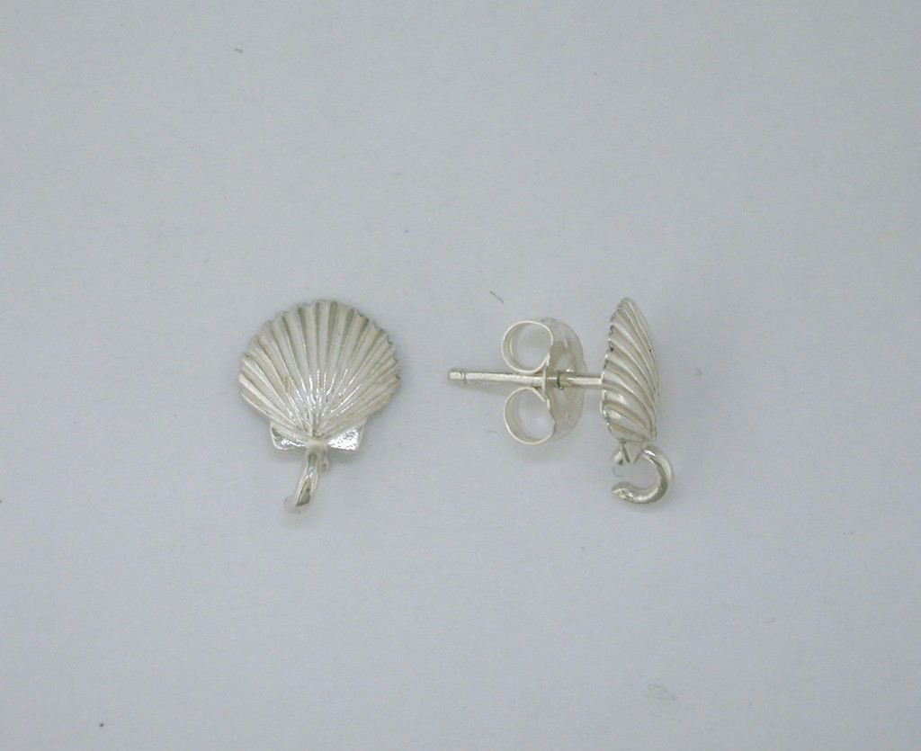 Shell Dangle Earring Sterling Silver