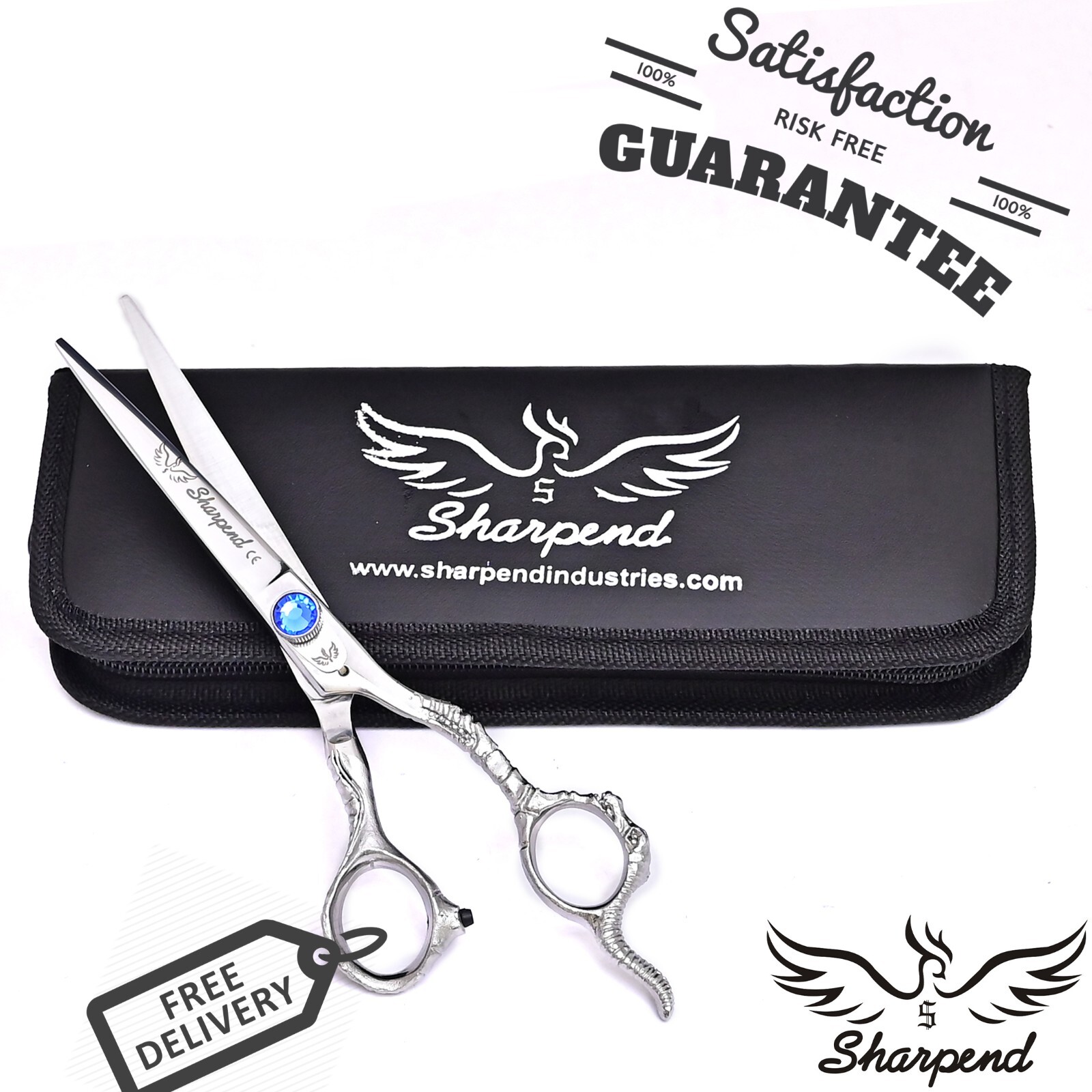 Professional Barber Hairdressing Scissors Hair Cutting Shears Multi Set 5.5"