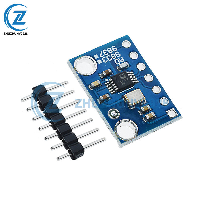 DDS Signal Generator Module Programmable Microprocessors Sine Square Wave AD9833